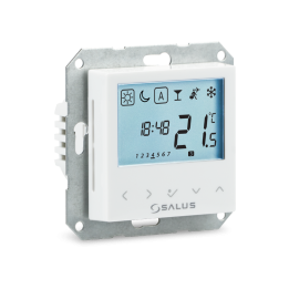 Salus przewodowy, podtynkowy elektroniczny regulator temperatury