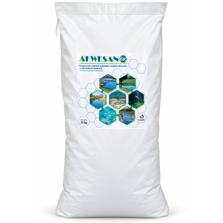 AKWESAN GR granulat bakteryjny do oczek i stawów (25kg) – Bio