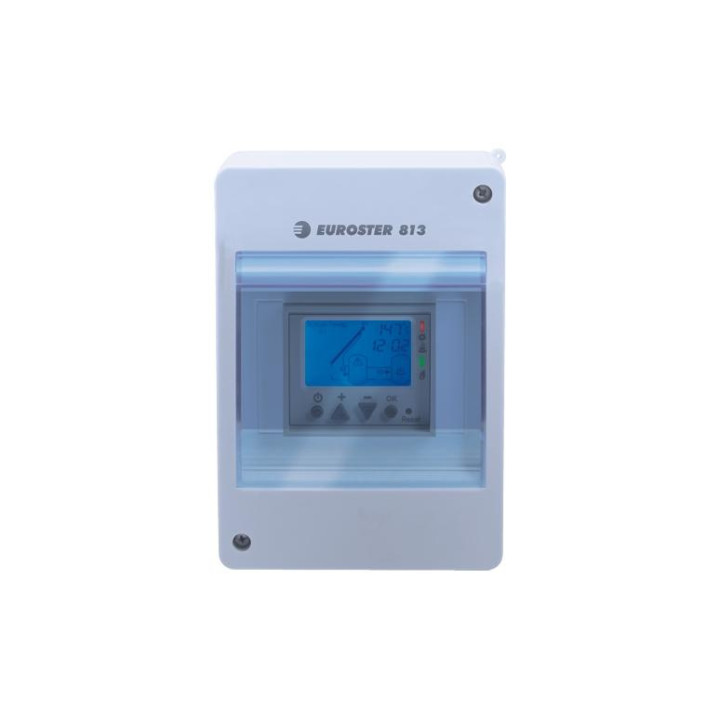 EUROSTER 813 - Sterownik instalacji solarnej do kolektorów i