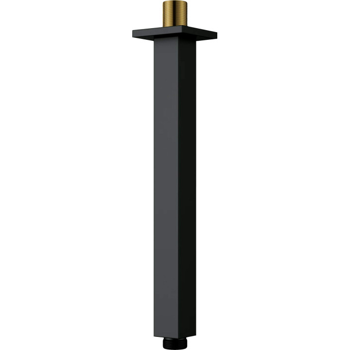 Wylewka prysznicowa sufitowa - 250 mm nero NAC N48K – Deante