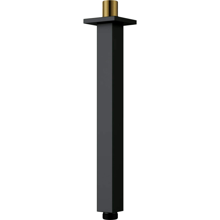 Wylewka prysznicowa sufitowa - 250 mm nero NAC N48K – Deante