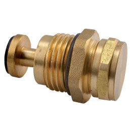 Zawór odcinający do rozdzielaczy 1-2", profil 39 mm – Ferro