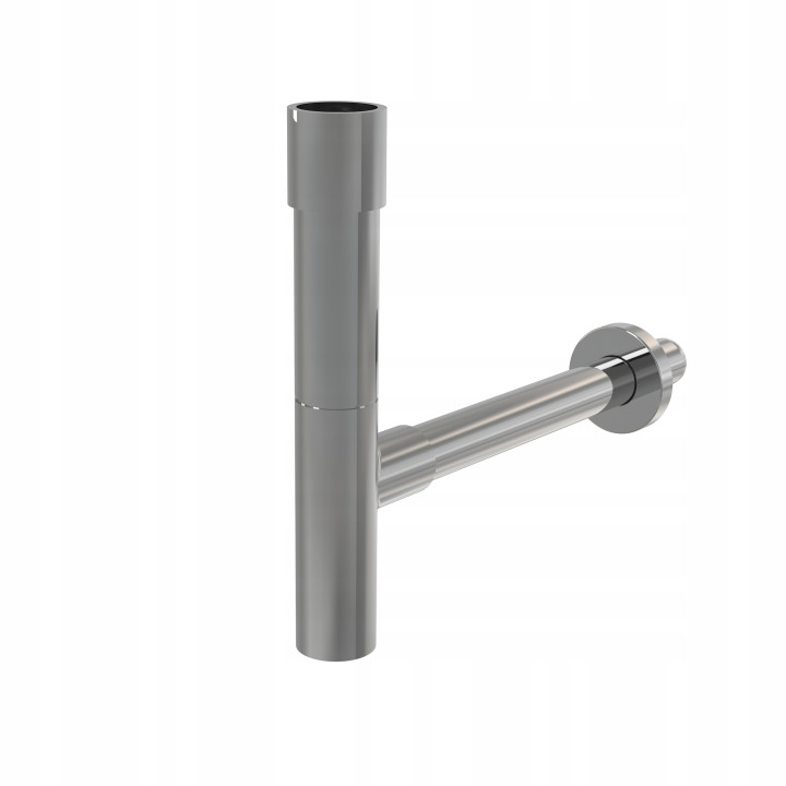 Półsyfon umywalkowy DN32 design metalowy, masywny – Alcadrain