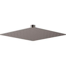 Głowica prysznicowa stalowa - 250X250 mm titanium NAC D02K