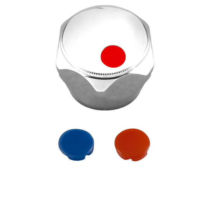 Pokrętło chrom "A". – Ferro