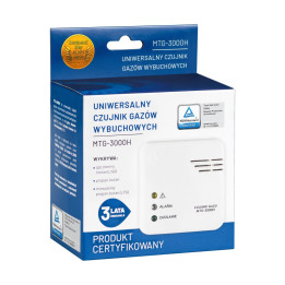 Czujnik/Detektor/Sygnalizator gazów wybuchowych do domu Garvan