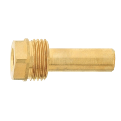 Stopka przedłużka do manometru 1/2" 100mm
