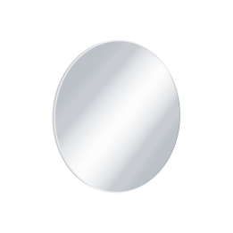 Virro lustro łazienkowe 60 cm okrągłe, biały mat – Excellent