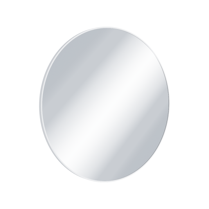Virro lustro łazienkowe 80 cm okrągłe, biały mat – Excellent