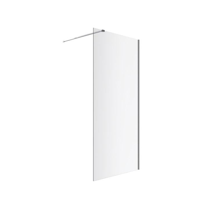 Vidoq walk-in ścianka prysznicowa prosta 90x200 cm, powłoka Clean