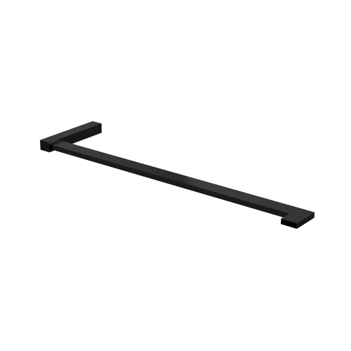 Ortigo wspornik kątowy L, dla rozmiarów kabiny 100-140cm, czarny
