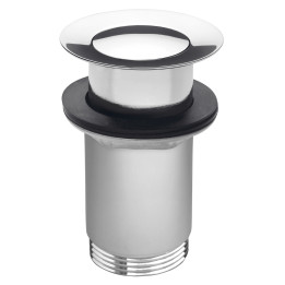 Zawór spustowy bez przelewu, click-clack, 5/4", chrom – Ferro