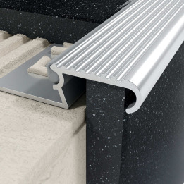 Profil Z schodowy 10 mm, długość 300 cm aluminiowy, surowy