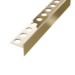 Profil brodzikowy 120 cm, spadkowy prawy stal nierdzewna, złoty