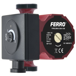 Pompa obiegowa do CO GPA II 130 25-6 – Ferro