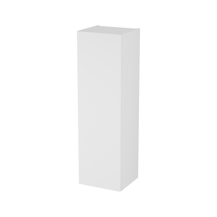 Blanko szafka wisząca boczna 110 cm, biały połysk