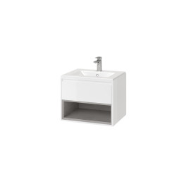 Tuto Szafka P/U 70 Biały/Beton – Excellent