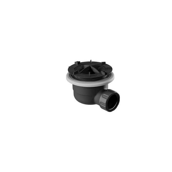 Vert syfon do brodzika czarny 90 mm – Excellent