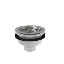 Spust zlewozmywaka 6/4", sitko nierdzewne DN115 – Alcadrain