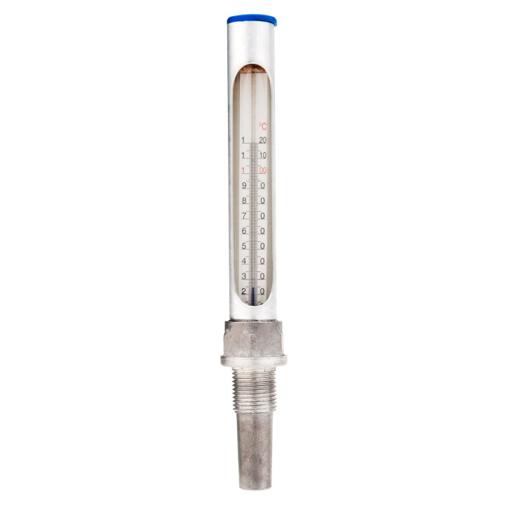 Termometr do c.o. prosty 1-2" 150°C AL – Ferro