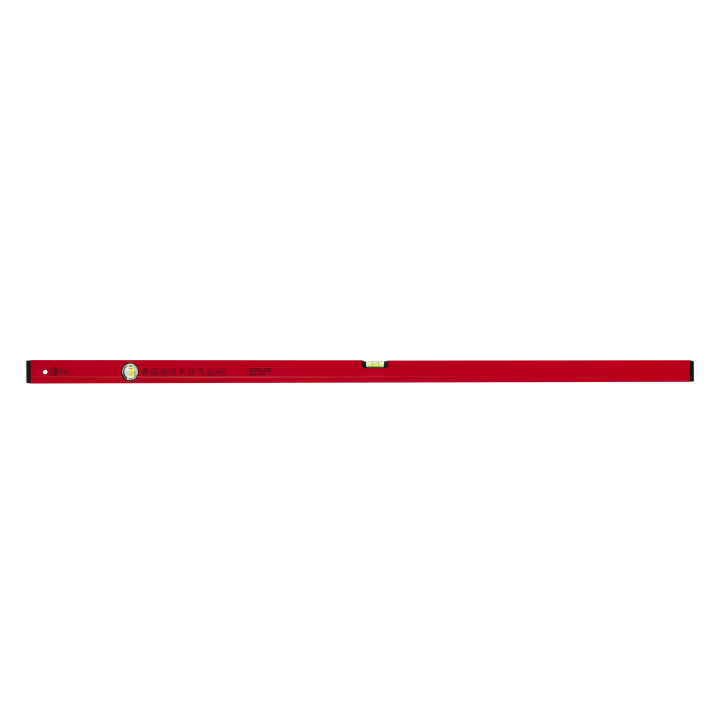 Poziomnica aluminiowa 150cm czerwona STALCO PERFECT S-65150
