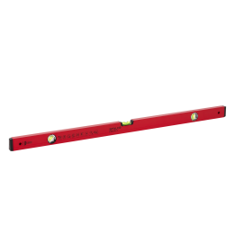 Poziomnica aluminiowa 100cm / 45° czerwona STALCO PERFECT S-65159