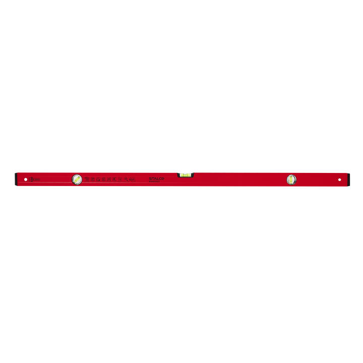Poziomnica aluminiowa 120cm / 45° czerwona STALCO PERFECT S-65161