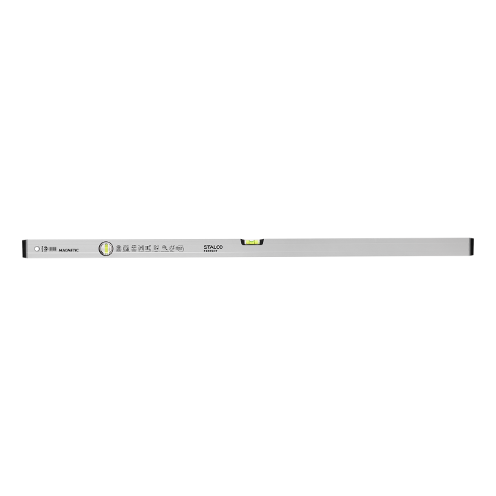 Poziomnica aluminiowa anodowana z magnesem 120cm STALCO PERFECT