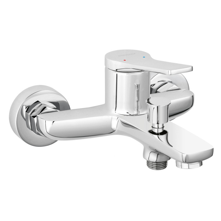 Stratos bateria wannowa bez zestawu natryskowego chrom – Ferro