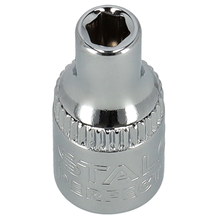 Nasadka sześciokątna 1/4” 10mm CrV STALCO PERFECT S-85233