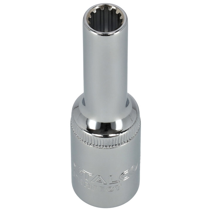 Nasadka Spline głęboka 1/2” 10mm CrV STALCO PERFECT S-85475