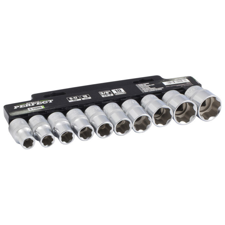 Zestaw nasadek CrV Stalco Perfect S-77009