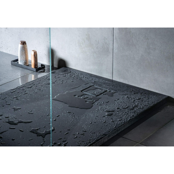 Brodzik granitowy prostokątny 120X90 cm nero KQR N43B – Deante