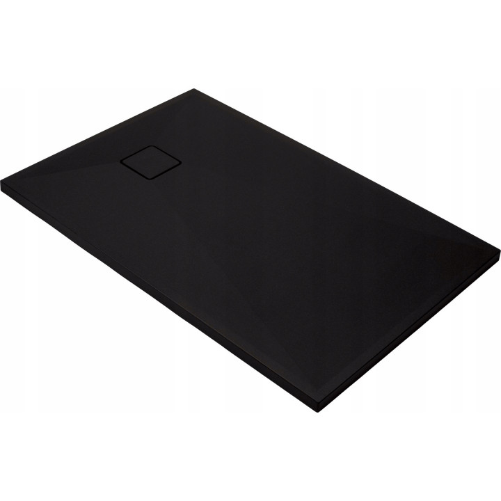 Brodzik granitowy prostokątny 120X90 cm nero KQR N43B – Deante