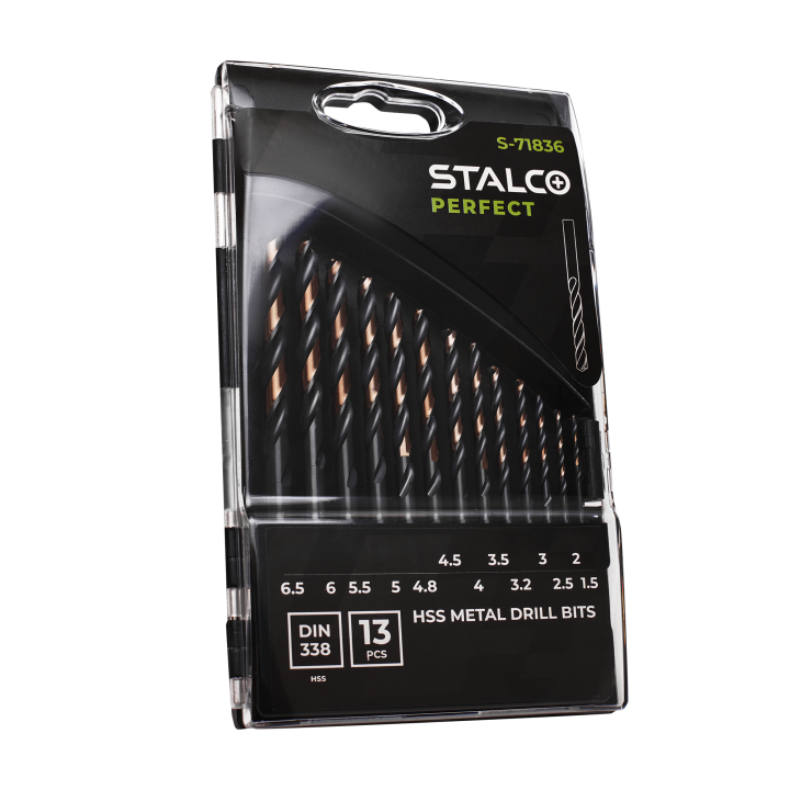 Wiertła do metalu HSS – Stalco Perfect