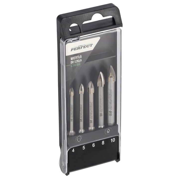 Wiertła do szkła - komplet – Stalco Perfect