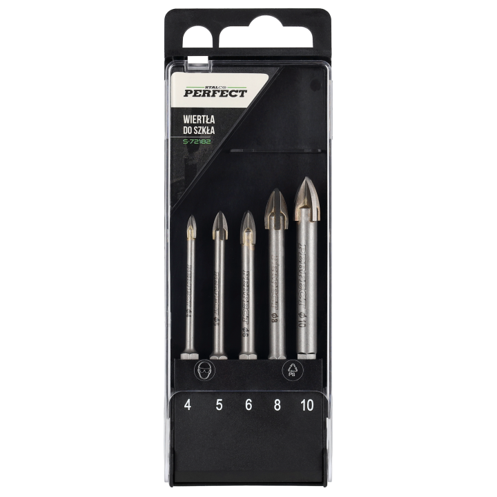 Wiertła do szkła - komplet – Stalco Perfect