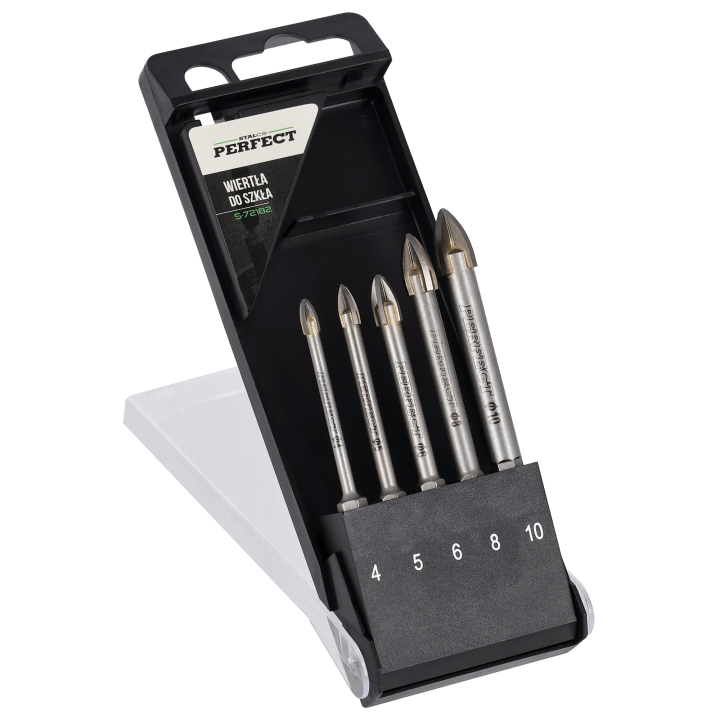 Wiertła do szkła - komplet – Stalco Perfect