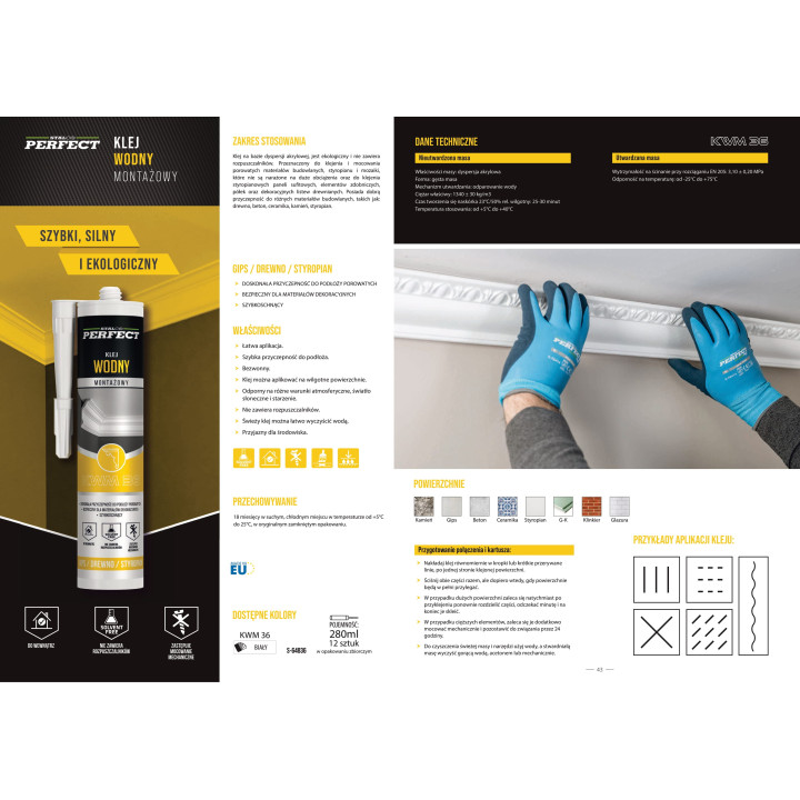 Klej akrylowy montażowy – Stalco Perfect