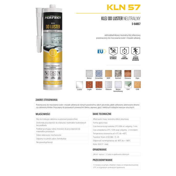 Klej do luster – Stalco Perfect