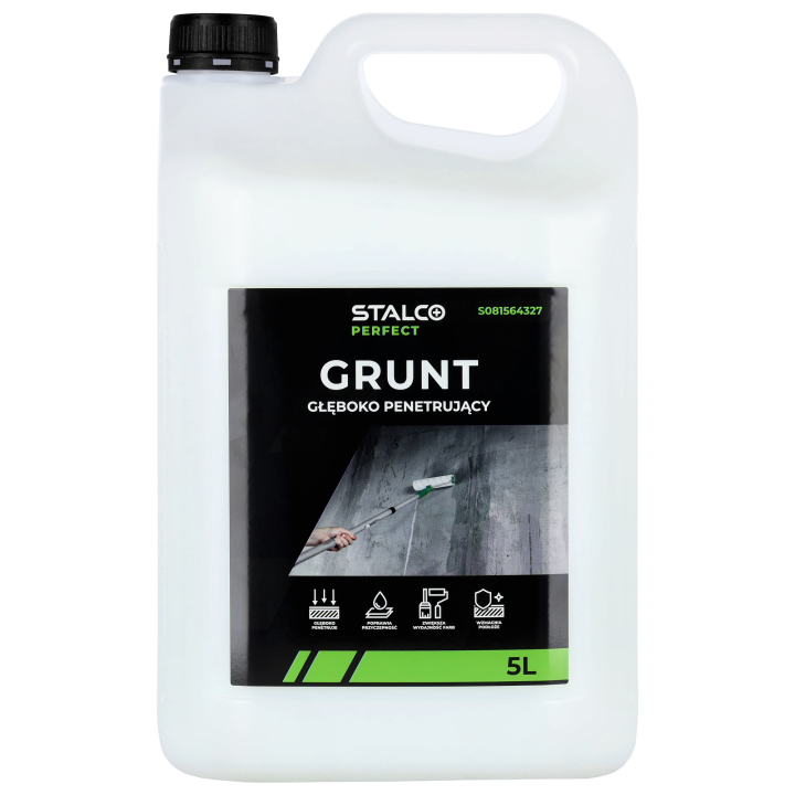 Grunt głęboko penetrujący STALCO PERFECT 5L akrylowy pod farby i