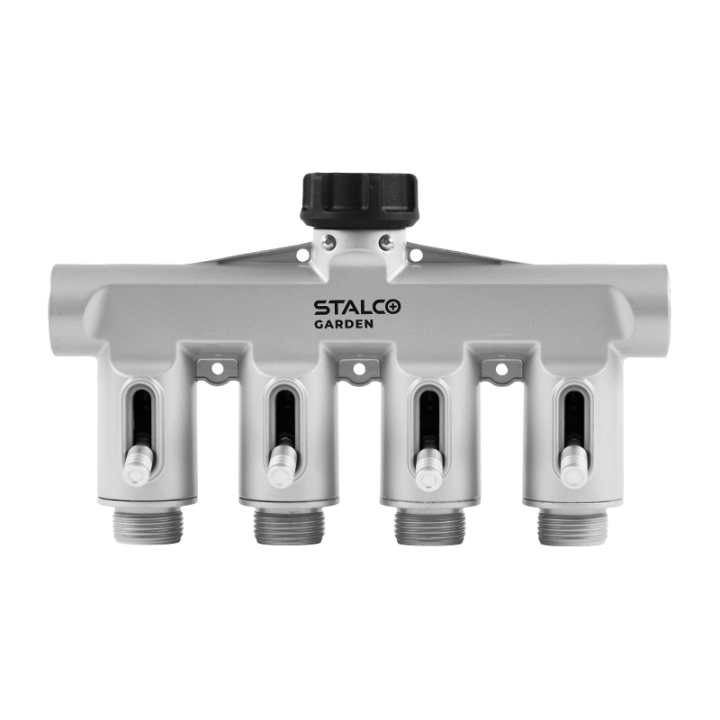 Rozdzielacz poczwórny XTR – Stalco Garden
