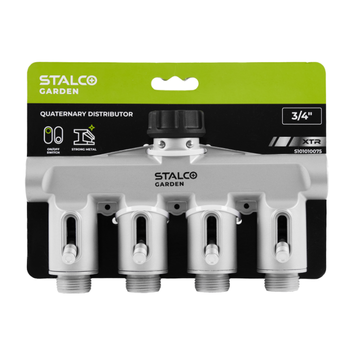 Rozdzielacz poczwórny XTR – Stalco Garden
