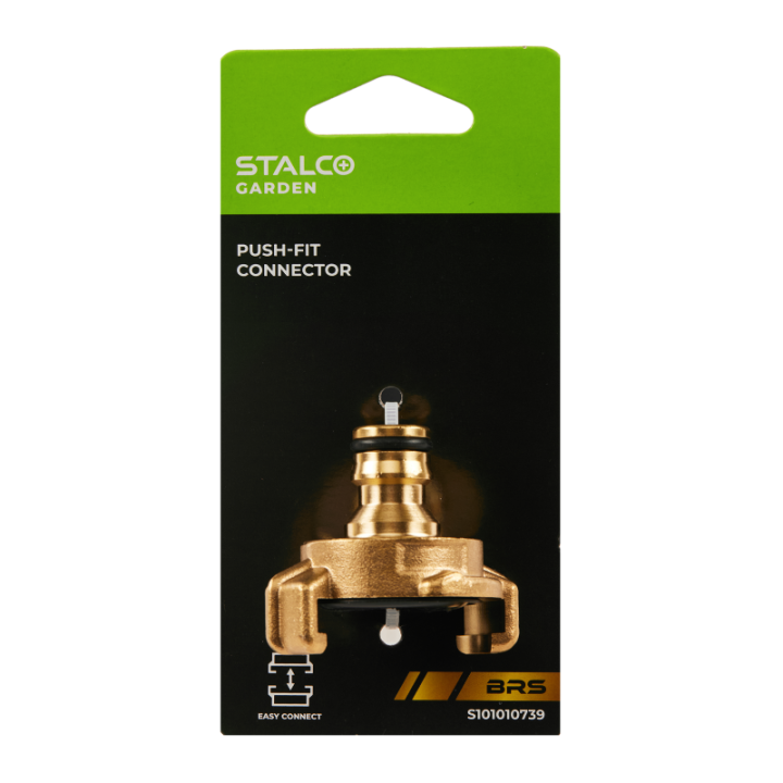Złącze z króćcem do szybkozłączki BRS – Stalco Garden