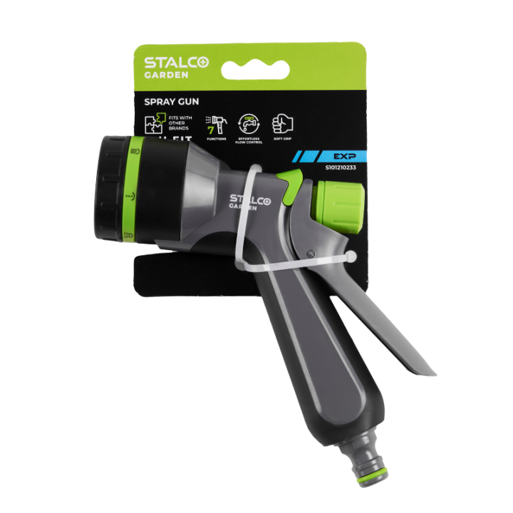 Pistolet zraszający 7-funkcyjny EXP – Stalco Garden