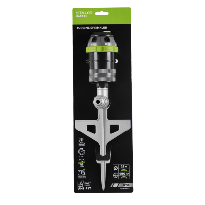 Zraszacz turbinowy 6-funkcyjny XTR – Stalco Garden