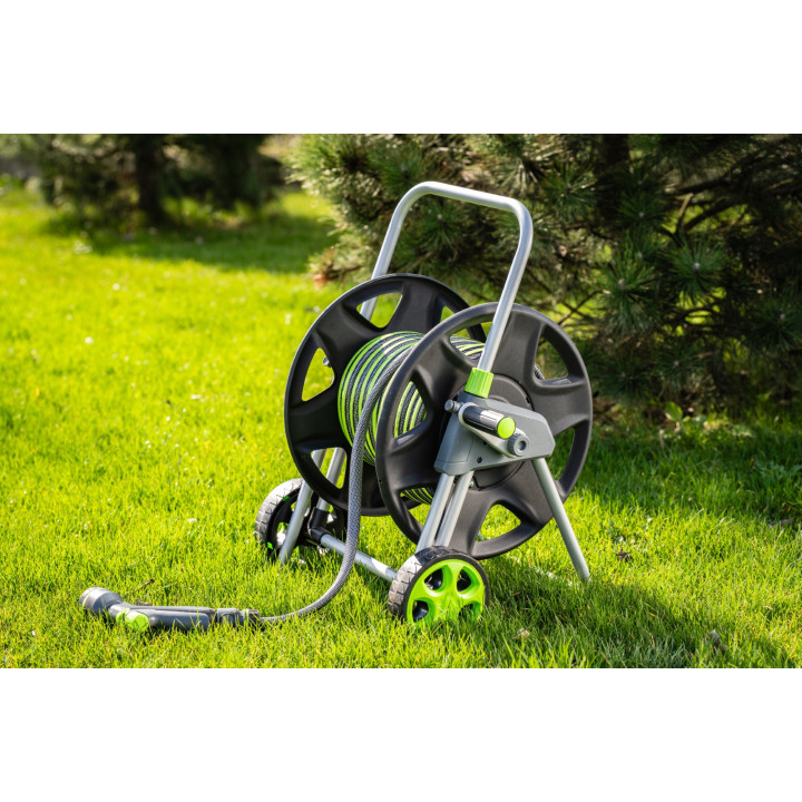 Wózek metalowy do węża EXP – Stalco Garden