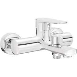 Bateria wannowa stała chrom tubo BUT 010M