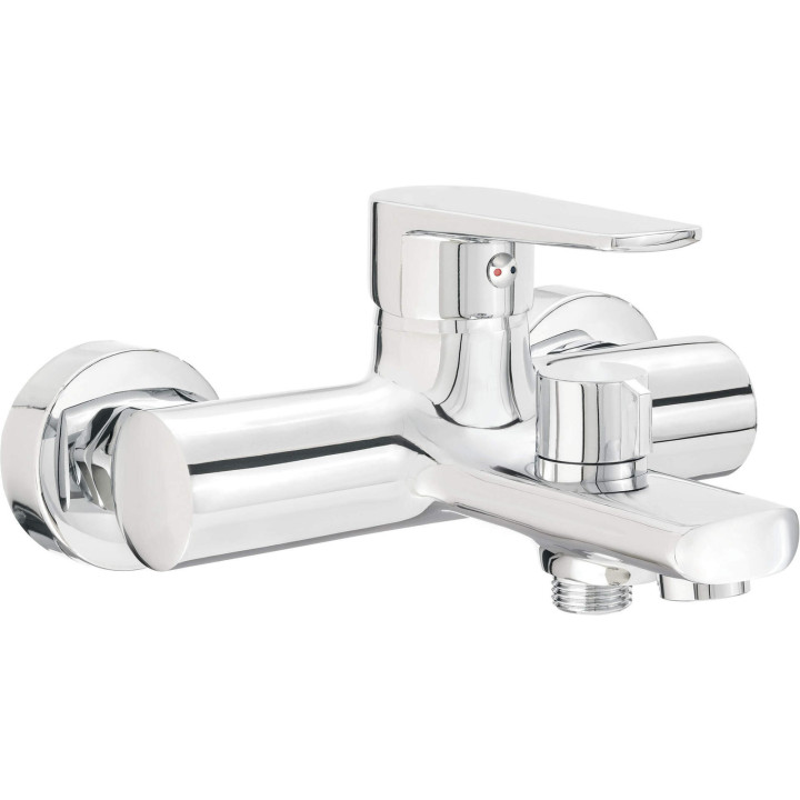 Bateria wannowa stała chrom tubo BUT 010M – Deante