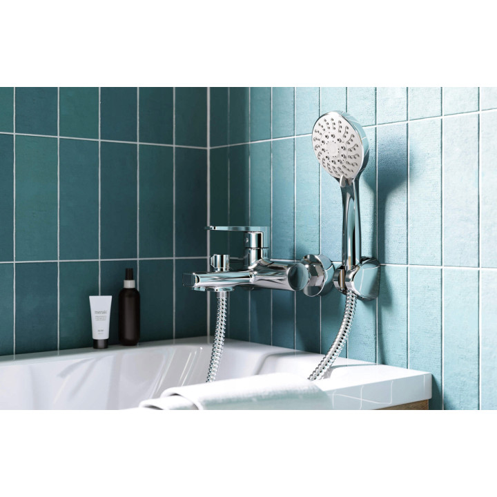 Bateria wannowa stała chrom tubo BUT 010M – Deante